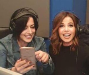 giuliana e alessia in studio